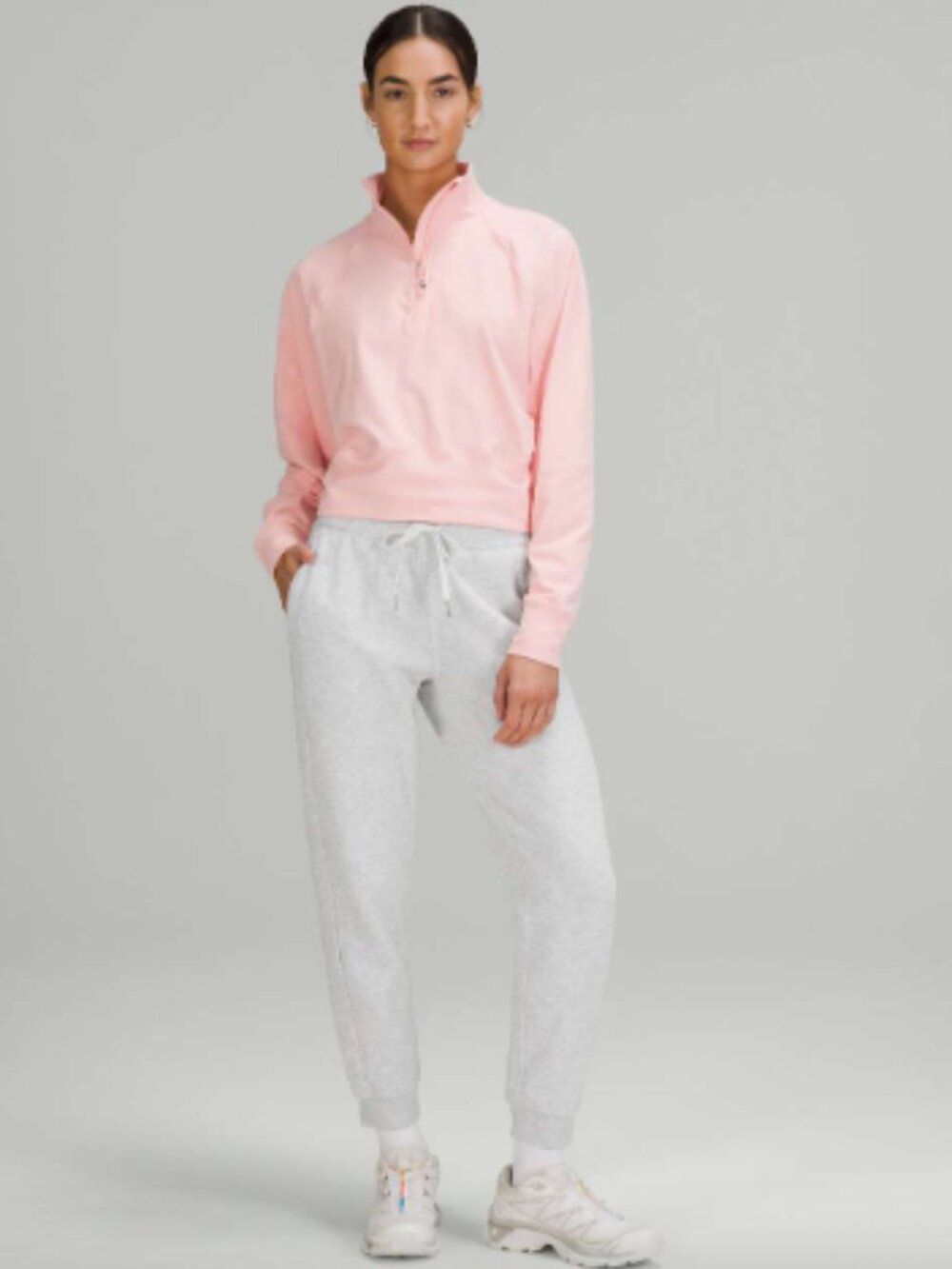 Lululemon Scuba High-Rise Jogger 7/8 Length Heathered Core Ultra Light Grey 20